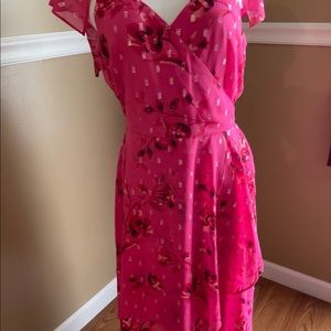 White House Black Market Dress Size 8, Color Hot Original Price $80